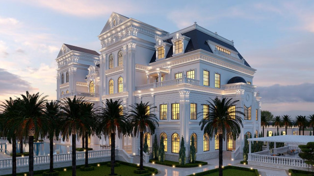 Presidential Palace Exterior Design: Antonovich Group's Crowning Achievement