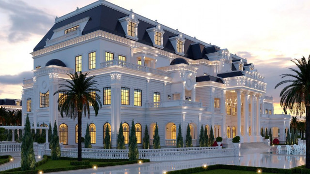 Presidential Palace Exterior Design: Antonovich Group's Crowning Achievement