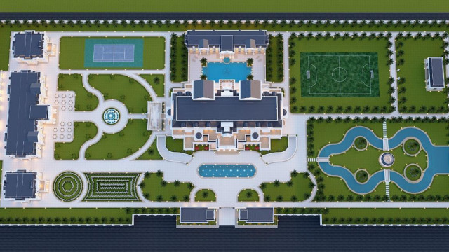 Presidential Palace Exterior Design: Antonovich Group's Crowning Achievement