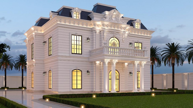 Presidential Palace Exterior Design: Antonovich Group's Crowning Achievement