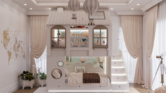 ANTONOVICH GROUP UNVEILS STUNNING MODERN KIDS BEDROOM DESIGN IN DUBAI