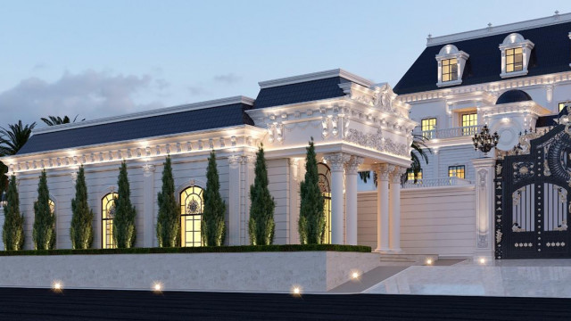 Presidential Palace Exterior Design: Antonovich Group's Crowning Achievement