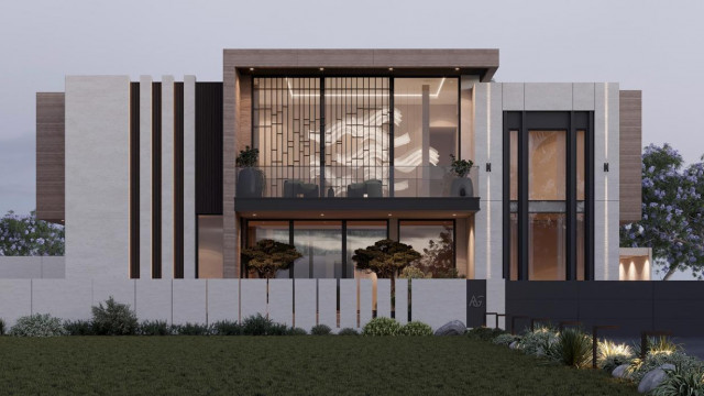 The New Modern Villa Construction at Dubai Hills: Antonovich Group's Mastery in Exterior Design