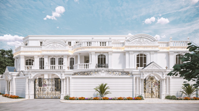 AL BARSHA 2 VILLA EXTERIOR DESIGN EXECUTION