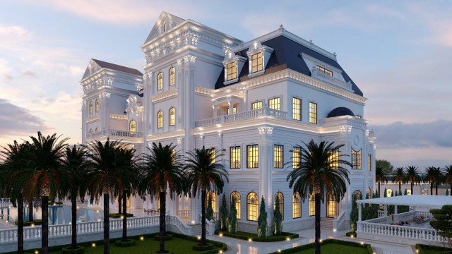 Presidential Palace Exterior Design: Antonovich Group's Crowning Achievement