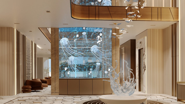 World-Class Modern Living Room Interior Design and Fit-Out for Luxury Villas in Dubai