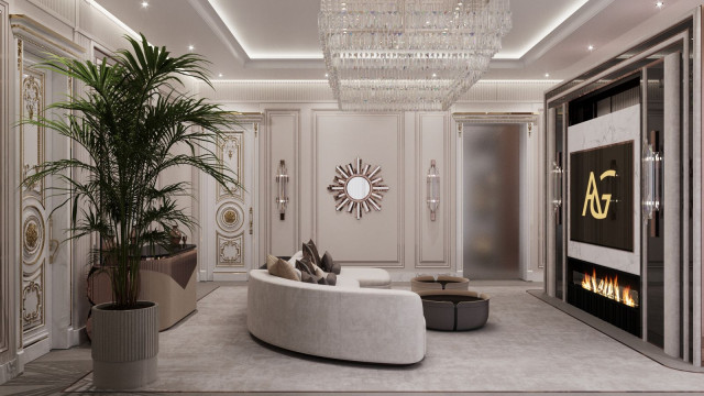 Luxury bedroom interiors Dubai