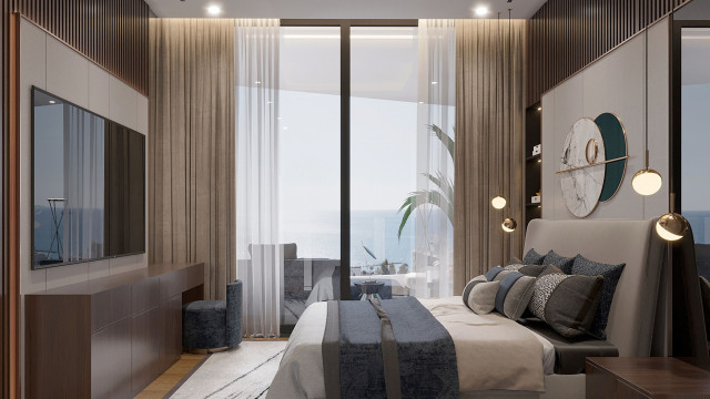 Modern bedroom design Dubai