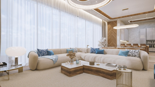 Luxury Modern  Apartment Interior  Design in Dubai