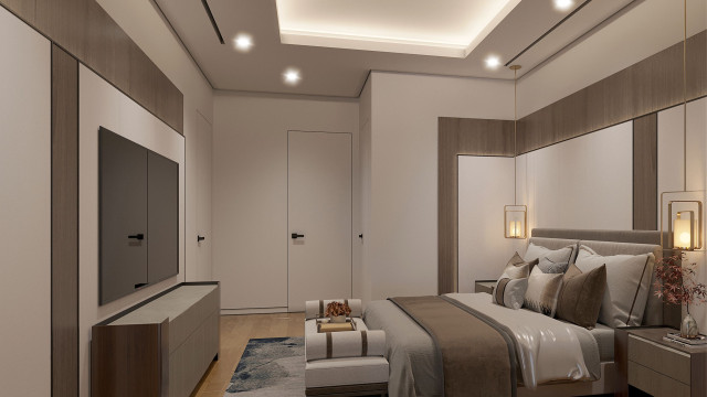 Luxury Modern  Apartment Interior  Design in Dubai