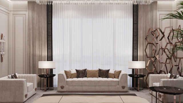 Luxury bedroom interiors Dubai