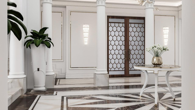 Entrance hall design Dubai