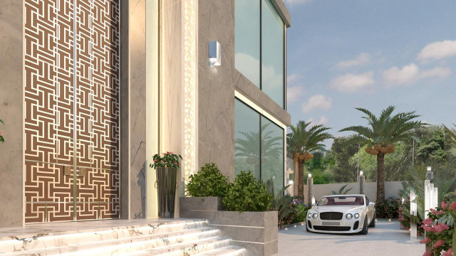 Dubai landscaping and exterior