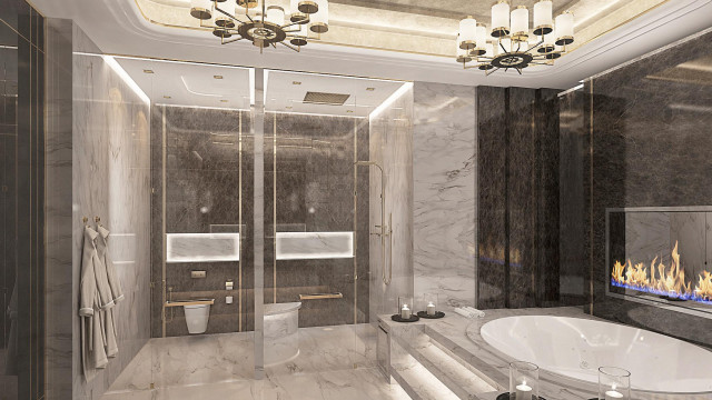 Bathroom interior design UAE