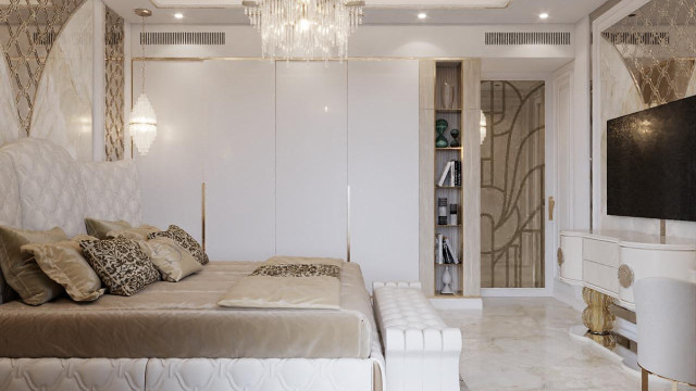 Bedroom lighting design Dubai