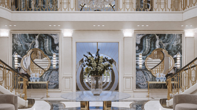 Luxury entrance foyer Dubai