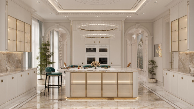 Modern kitchen design Dubai