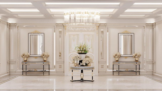 Entrance hall design Dubai