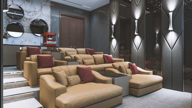 Home cinema design Dubai