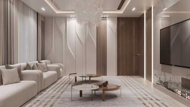 villa interior fitout ajman