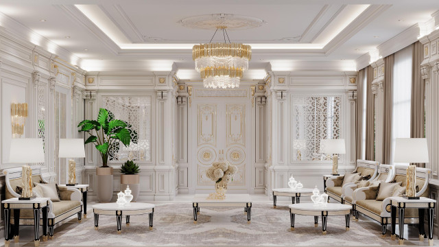 Majlis design for villas Dubai