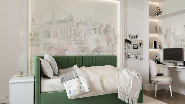 Luxury kids' room interiors Dubai