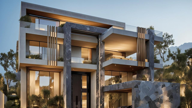 Villa exterior design Dubai