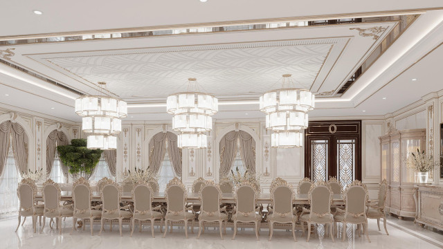 Dining room decoration Dubai