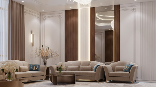 Contemporary Majlis design Dubai