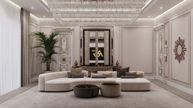 Luxury bedroom interiors Dubai