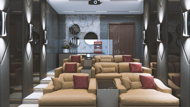 Home cinema design Dubai