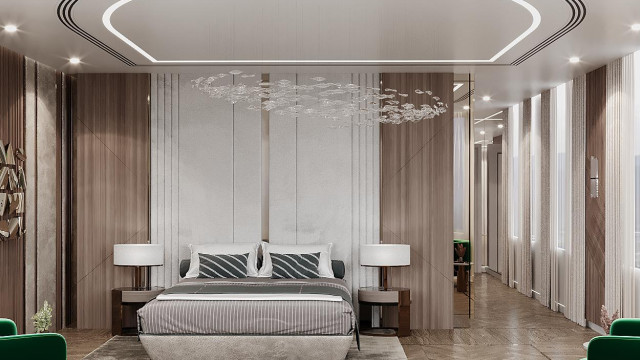 Master bedroom interior design Dubai