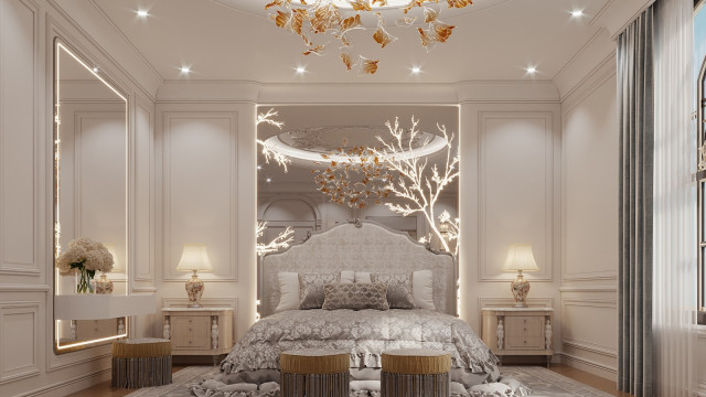 Functional bedroom layouts Dubai