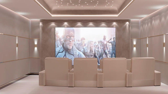 Home cinema design Dubai