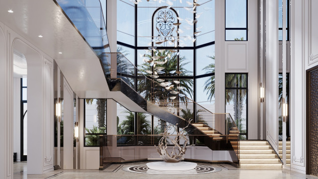 Luxury entrance foyer Dubai