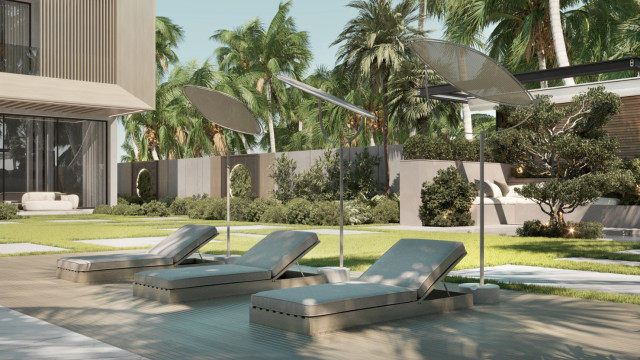 Outdoor living spaces Dubai