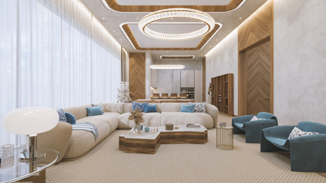 Luxury Modern  Apartment Interior  Design in Dubai