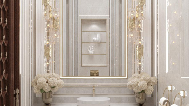 Luxury bathroom interiors UAE