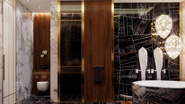 Luxury bathroom renovation UAE