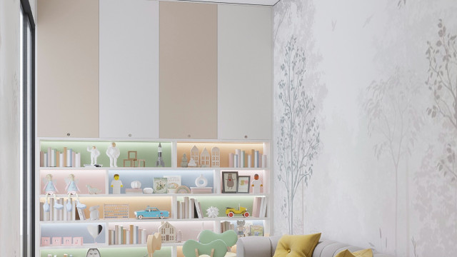 Luxury nursery design Dubai