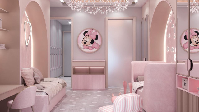 Luxury kids' room interiors Dubai