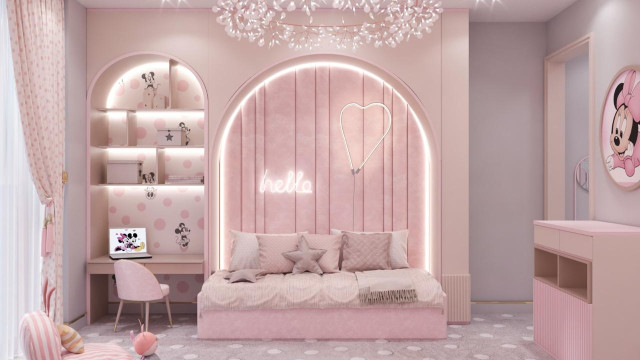 Luxury kids' room interiors Dubai