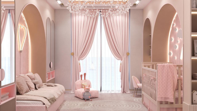 Luxury kids' room interiors Dubai