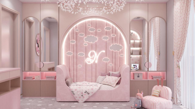 Luxury kids' room interiors Dubai