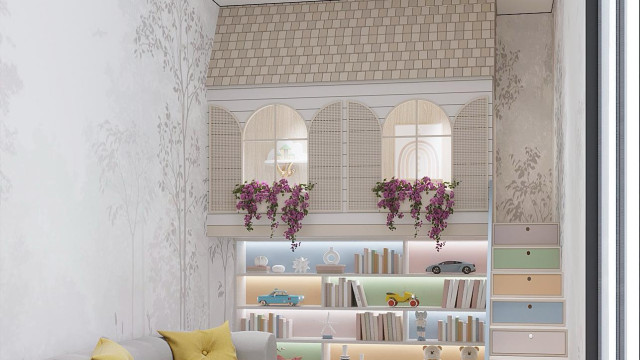 Luxury nursery design Dubai