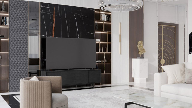 Living room interior design Dubai