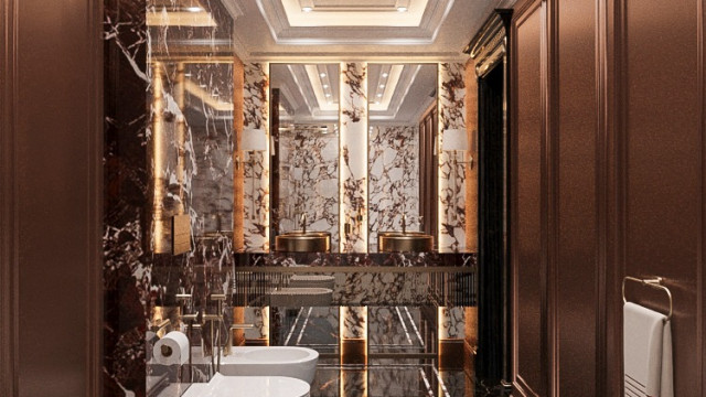 Custom bathroom design UAE