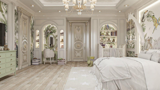 Kids' bedroom design Dubai