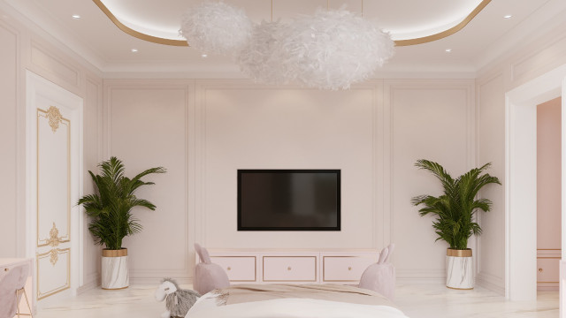 Luxury kids' room interiors Dubai