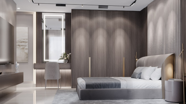 Functional bedroom layouts Dubai